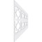 Ekena Millwork 36"H x 94 1/2"W Lakewood PVC Wainscot Paneling Kit WPK36X94LWD - alternate 3